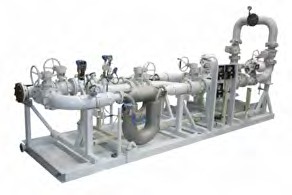 Flow metering skid
